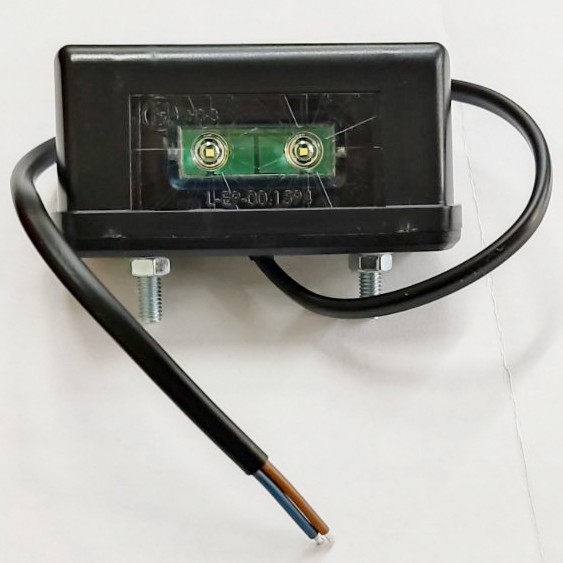 ΦΩΣ ΠΙΝΑΚΙΔΑΣ & ΘΕΣΕΩΣ 12/24V - 2 SMD LED - 1ΤΕΜ.