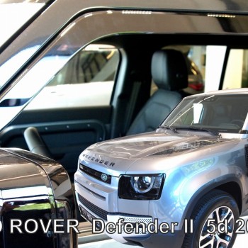 ΑΝΕΜΟΘΡΑΥΣΤΕΣ ΓΙΑ LAND ROVER DEFENDER 5D 2020+ ΖΕΥΓΑΡΙ ΑΠΟ ΕΥΚΑΜΠΤΟ ΦΙΜΕ ΠΛΑΣΤΙΚΟ HEKO - 2 ΤΕΜ.