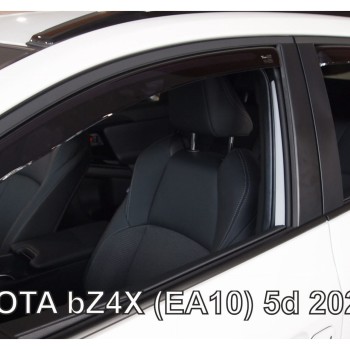 ΑΝΕΜΟΘΡΑΥΣΤΕΣ ΓΙΑ TOYOTA BZ4X (EA10) 5D 2022+ ΣΕΤ ΑΥΤΟΚΙΝΗΤΟΥ ΑΠΟ ΕΥΚΑΜΠΤΟ ΦΙΜΕ ΠΛΑΣΤΙΚΟ HEKO - 4 ΤΕΜ.