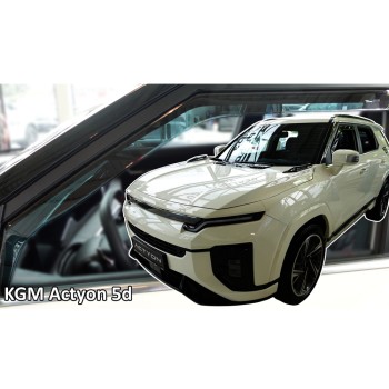 ΑΝΕΜΟΘΡΑΥΣΤΕΣ ΓΙΑ KGM ACTYON 5D 2024+ ΖΕΥΓΑΡΙ ΑΠΟ ΕΥΚΑΜΠΤΟ ΦΙΜΕ ΠΛΑΣΤΙΚΟ HEKO - 2 ΤΕΜ.