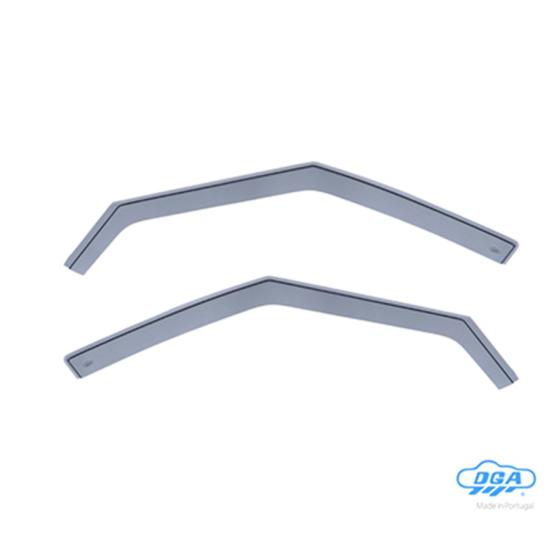 ΖΕΥΓΑΡΙ ΜΠΡΟΣΤΙΝΟΙ ΑΝΕΜΟΘΡΑΥΣΤΕΣ ΓΙΑ FORD S-MAX 5D 2010-2015 ΑΠΟ ΕΥΚΑΜΠΤΟ ΧΥΤΟ ΑΚΡΥΛΙΚΟ ΓΥΑΛΙ (CAST ACRYLIC GLASS) DGA - 2 ΤΕΜ