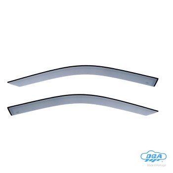 ΖΕΥΓΑΡΙ ΜΠΡΟΣΤΙΝΟΙ ΑΝΕΜΟΘΡΑΥΣΤΕΣ ΑΥΟΚΟΛΛΗΤΟΙ ΕΞΩΤΕΡΙΚΟΙ ΓΙΑ SKODA SUPERB 5D 2015+ ΑΠΟ ΕΥΚΑΜΠΤΟ ΧΥΤΟ ΑΚΡΥΛΙΚΟ ΓΥΑΛΙ  (CAST ACRYLIC GLASS) DGA - 2 ΤΕΜ