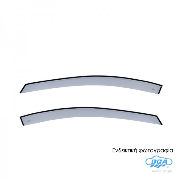 ΖΕΥΓΑΡΙ ΜΠΡΟΣΤΙΝΟΙ ΑΝΕΜΟΘΡΑΥΣΤΕΣ ΑΥΤΟΚΟΛΛΗΤΟΙ ΕΞΩΤΕΡΙΚΟΙ ΓΙΑ TOYOTA AVENSIS 4/5D 2009+ ΑΠΟ ΕΥΚΑΜΠΤΟ ΧΥΤΟ ΑΚΡΥΛΙΚΟ ΓΥΑΛΙ (CAST ACRYLIC GLASS) DGA - 2 ΤΕΜ.