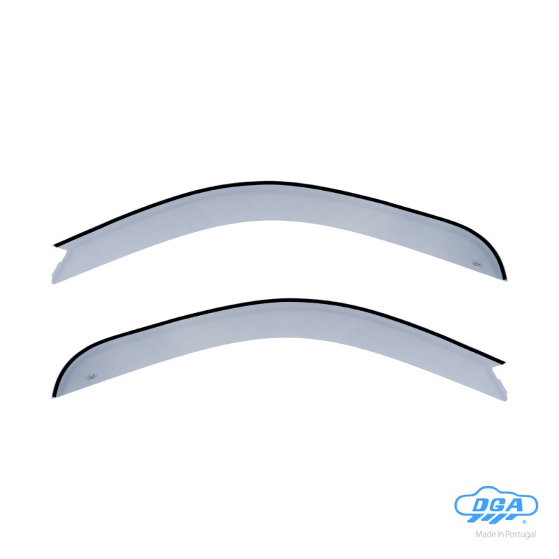 ΖΕΥΓΑΡΙ ΜΠΡΟΣΤΙΝΟΙ ΑΝΕΜΟΘΡΑΥΣΤΕΣ ΓΙΑ TOYOTA RAV4 3D 2000+  ΑΠΟ ΕΥΚΑΜΠΤΟ ΧΥΤΟ ΑΚΡΥΛΙΚΟ ΓΥΑΛΙ (CAST ACRYLIC GLASS) DGA - 2 ΤΕΜ.