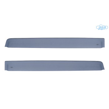 ΖΕΥΓΑΡΙ ΠΙΣΩ ΑΝΕΜΟΘΡΑΥΣΤΕΣ ΕΞΩΤΕΡΙΚΟΙ ΑΥΤΟΚΟΛΛΗΤΟΙ ΓΙΑ TOYOTA YARIS CROSS 5D 2021+ ΑΠΟ ΕΥΚΑΜΠΤΟ ΧΥΤΟ ΑΚΡΥΛΙΚΟ ΓΥΑΛΙ DGA - 2 ΤΕΜ