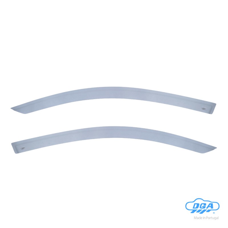 ΖΕΥΓΑΡΙ ΜΠΡΟΣΤΙΝΟΙ ΑΝΕΜΟΘΡΑΥΣΤΕΣ ΕΞΩΤΕΡΙΚΟΙ ΑΥΤΟΚΟΛΛΗΤΟΙ ΓΙΑ VOLVO C30 3D 2007+ ΑΠΟ ΕΥΚΑΜΠΤΟ ΧΥΤΟ ΑΚΡΥΛΙΚΟ ΓΥΑΛΙ  (CAST ACRYLIC GLASS) DGA - 2 ΤΕΜ.