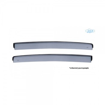 ΖΕΥΓΑΡΙ ΠΙΣΩ ΑΝΕΜΟΘΡΑΥΣΤΕΣ ΓΙΑ MAZDA 2 HYBRID 5D 2022+ / TOYOTA YARIS 5D 2020+ ΑΠΟ ΕΥΚΑΜΠΤΟ ΧΥΤΟ ΑΚΡΥΛΙΚΟ ΓΥΑΛΙ DGA - 2 ΤΕΜ