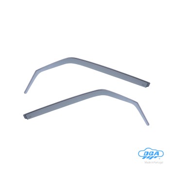 ΖΕΥΓΑΡΙ ΜΠΡΟΣΤΙΝΟΙ ΑΝΕΜΟΘΡΑΥΣΤΕΣ ΓΙΑ MITSUBISHI PAJERO /MONTERO / SHOGUN 3D 2000-2006 ΑΠΟ ΕΥΚΑΜΠΤΟ ΧΥΤΟ ΑΚΡΥΛΙΚΟ ΓΥΑΛΙ (CAST ACRYLIC GLASS) DGA - 2 ΤΕΜ.