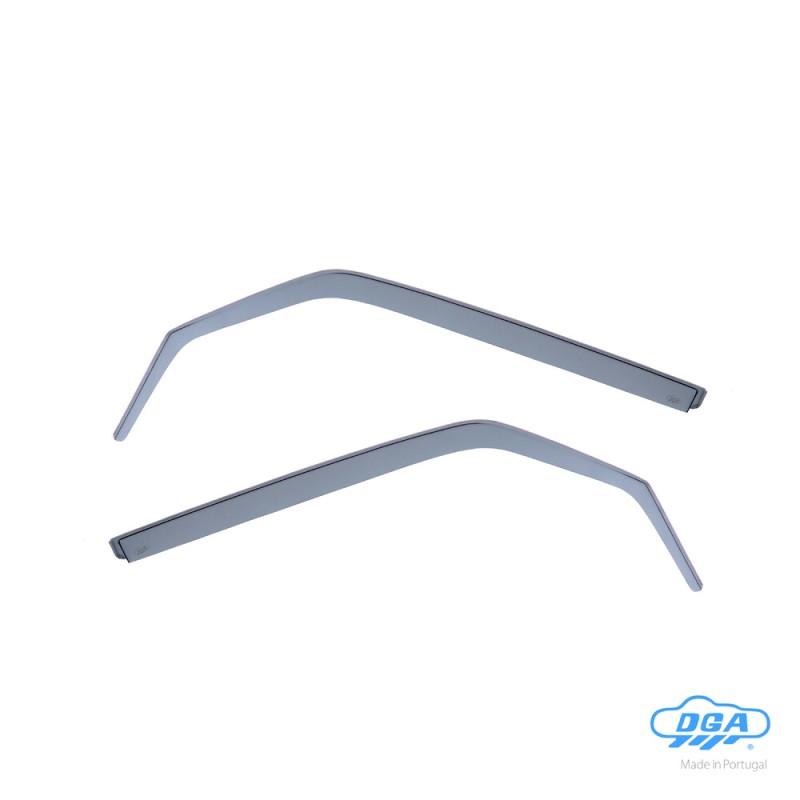 ΖΕΥΓΑΡΙ ΜΠΡΟΣΤΙΝΟΙ ΑΝΕΜΟΘΡΑΥΣΤΕΣ ΓΙΑ MITSUBISHI PAJERO /MONTERO / SHOGUN 3D 2000-2006 ΑΠΟ ΕΥΚΑΜΠΤΟ ΧΥΤΟ ΑΚΡΥΛΙΚΟ ΓΥΑΛΙ (CAST ACRYLIC GLASS) DGA - 2 ΤΕΜ.