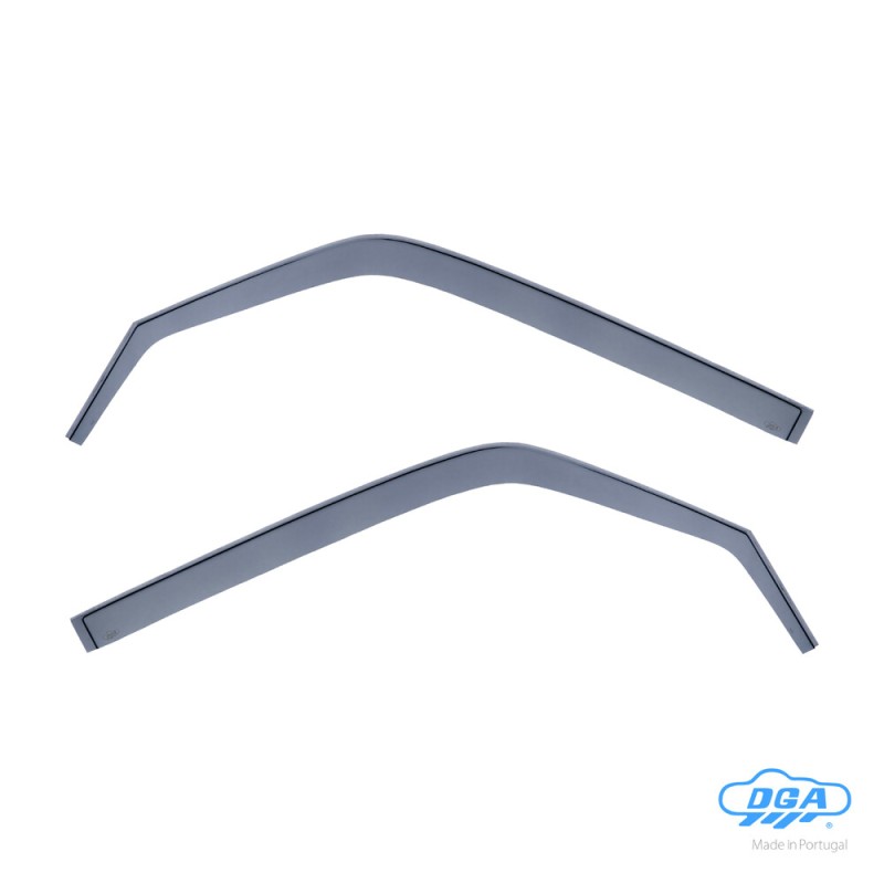 ΖΕΥΓΑΡΙ ΜΠΡΟΣΤΙΝΟΙ ΑΝΕΜΟΘΡΑΥΣΤΕΣ ΓΙΑ MITSUBISHI PAJERO PININ 3D 1998-2004  ΑΠΟ ΕΥΚΑΜΠΤΟ ΧΥΤΟ ΑΚΡΥΛΙΚΟ ΓΥΑΛΙ (CAST ACRYLIC GLASS) DGA - 2 ΤΕΜ.