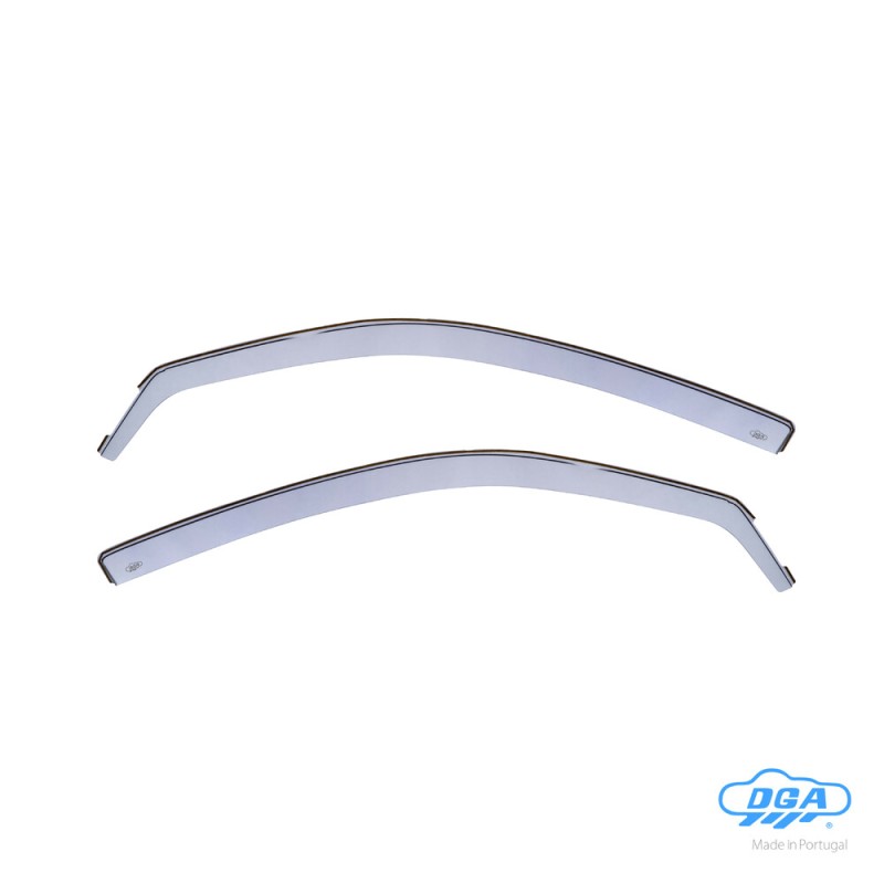 ΖΕΥΓΑΡΙ ΜΠΡΟΣΤΙΝΟΙ ΑΝΕΜΟΘΡΑΥΣΤΕΣ ΓΙΑ NISSAN MICRA  3D 2003-2012 ΑΠΟ ΕΥΚΑΜΠΤΟ ΧΥΤΟ ΑΚΡΥΛΙΚΟ ΓΥΑΛΙ  (CAST ACRYLIC GLASS) DGA - 2 ΤΕΜ.