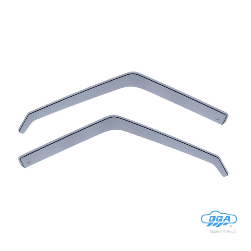 ΖΕΥΓΑΡΙ ΜΠΡΟΣΤΙΝΟΙ ΑΝΕΜΟΘΡΑΥΣΤΕΣ ΓΙΑ NISSAN PIXO 5D 2009+ / SUZUKI ALTO 5D /CELERIO 2D 2009-2015 ΑΠΟ ΕΥΚΑΜΠΤΟ ΧΥΤΟ ΑΚΡΥΛΙΚΟ ΓΥΑΛΙ (CAST ACRYLIC GLASS) DGA - 2 ΤΕΜ.