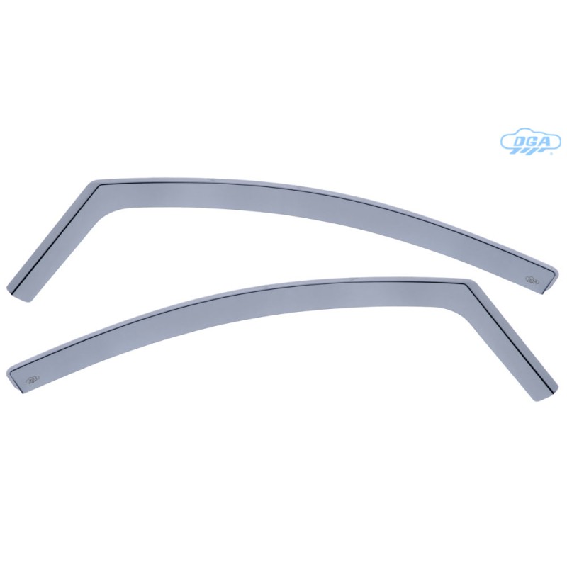 ΖΕΥΓΑΡΙ ΜΠΡΟΣΤΙΝΟΙ ΑΝΕΜΟΘΡΑΥΣΤΕΣ ΓΙΑ NISSAN LEAF 5D 2014-2017 ΑΠΟ ΕΥΚΑΜΠΤΟ ΧΥΤΟ ΑΚΡΥΛΙΚΟ ΓΥΑΛΙ (CAST ACRYLIC GLASS) DGA - 2 ΤΕΜ.