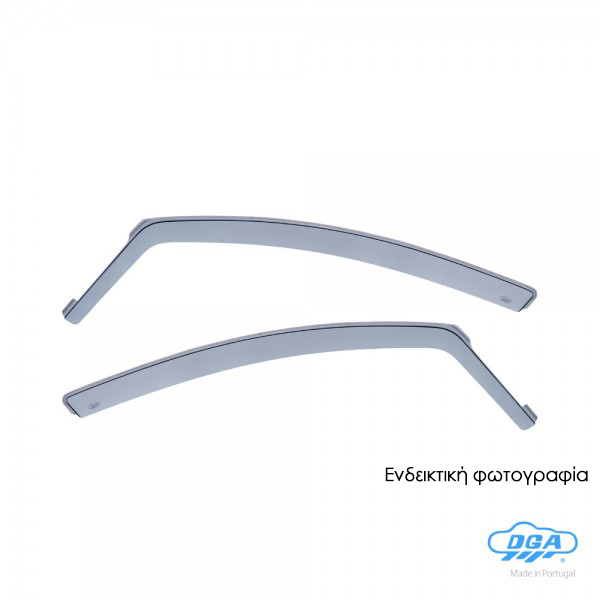 ΖΕΥΓΑΡΙ ΜΠΡΟΣΤΙΝΟΙ ΑΝΕΜΟΘΡΑΥΣΤΕΣ ΓΙΑ PEUGEOT 307 5D /307 SW 2001-2008 ΑΠΟ ΕΥΚΑΜΠΤΟ ΧΥΤΟ ΑΚΡΥΛΙΚΟ ΓΥΑΛΙ (CAST ACRYLIC GLASS) DGA - 2 ΤΕΜ