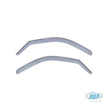 ΖΕΥΓΑΡΙ ΜΠΡΟΣΤΙΝΟΙ ΑΝΕΜΟΘΡΑΥΣΤΕΣ ΓΙΑ RENAULT KANGOO 3D 1997-2007 / NISSAN KUBISTAR 2D 1997-2008 ΑΠΟ ΕΥΚΑΜΠΤΟ ΧΥΤΟ ΑΚΡΥΛΙΚΟ ΓΥΑΛΙ  (CAST ACRYLIC GLASS) DGA - 2 ΤΕΜ.