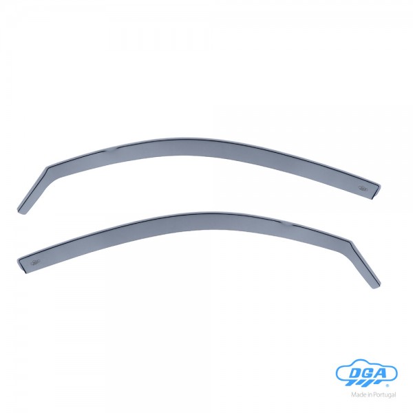 ΖΕΥΓΑΡΙ ΜΠΡΟΣΤΙΝΟΙ ΑΝΕΜΟΘΡΑΥΣΤΕΣ ΓΙΑ RENAULT CLIO 3D 2005-2012  ΑΠΟ ΕΥΚΑΜΠΤΟ ΧΥΤΟ ΑΚΡΥΛΙΚΟ ΓΥΑΛΙ (CAST ACRYLIC GLASS) DGA - 2 ΤΕΜ.