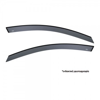 ΖΕΥΓΑΡΙ ΜΠΡΟΣΤΙΝΟΙ ΑΝΕΜΟΘΡΑΥΣΤΕΣ ΓΙΑ SEAT LEON III / ST 5D 2013+ ΑΠΟ ΕΥΚΑΜΠΤΟ ΧΥΤΟ ΑΚΡΥΛΙΚΟ ΓΥΑΛΙ  (CAST ACRYLIC GLASS) DGA - 2 ΤΕΜ.