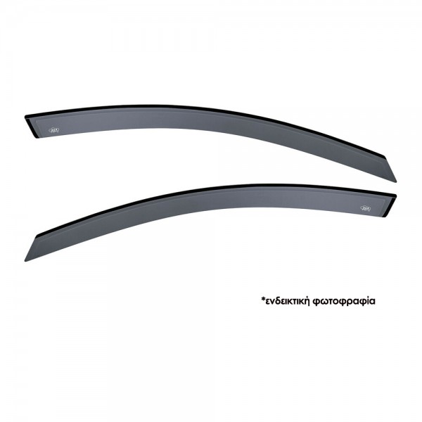 ΖΕΥΓΑΡΙ ΜΠΡΟΣΤΙΝΟΙ ΑΝΕΜΟΘΡΑΥΣΤΕΣ ΓΙΑ SEAT LEON III / ST 5D 2013+ ΑΠΟ ΕΥΚΑΜΠΤΟ ΧΥΤΟ ΑΚΡΥΛΙΚΟ ΓΥΑΛΙ  (CAST ACRYLIC GLASS) DGA - 2 ΤΕΜ.