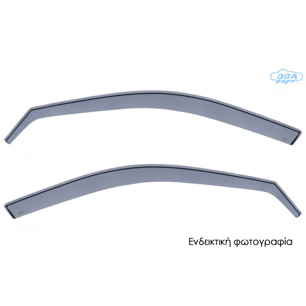 ΖΕΥΓΑΡΙ ΜΠΡΟΣΤΙΝΟΙ ΑΝΕΜΟΘΡΑΥΣΤΕΣ ΓΙΑ SUZUKI BALENO / ESTEEM 3D 1995-2001 ΑΠΟ ΕΥΚΑΜΠΤΟ ΧΥΤΟ ΑΚΡΥΛΙΚΟ ΓΥΑΛΙ (CAST ACRYLIC GLASS) DGA - 2 ΤΕΜ.