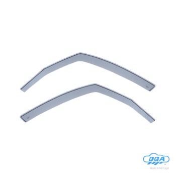 ΖΕΥΓΑΡΙ ΜΠΡΟΣΤΙΝΟΙ ΑΝΕΜΟΘΡΑΥΣΤΕΣ ΓΙΑ SUZUKI SX4 2008-2009 5D / FIAT SEDICI 5D 2007+ ΑΠΟ ΕΥΚΑΜΠΤΟ ΧΥΤΟ ΑΚΡΥΛΙΚΟ ΓΥΑΛΙ DGA - 2 ΤΕΜ.