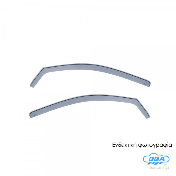 ΖΕΥΓΑΡΙ ΜΠΡΟΣΤΙΝΟΙ ΑΝΕΜΟΘΡΑΥΣΤΕΣ ΓΙΑ TOYOTA 4-RUNNER 4D 1990-1995 / HILUX DOUBLE CAB 5D 1989-1997 ΑΠΟ ΕΥΚΑΜΠΤΟ ΧΥΤΟ ΑΚΡΥΛΙΚΟ ΓΥΑΛΙ (CAST ACRYLIC GLASS) DGA - 2 ΤΕΜ.