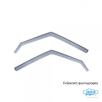 ΖΕΥΓΑΡΙ ΜΠΡΟΣΤΙΝΟΙ ΑΝΕΜΟΘΡΑΥΣΤΕΣ ΓΙΑ TOYOTA HILUX 2D 1984-1989 / TOYOTA HILUX DOUBLE CAB 4D 1984-1989 ΑΠΟ ΕΥΚΑΜΠΤΟ ΧΥΤΟ ΑΚΡΥΛΙΚΟ ΓΥΑΛΙ (CAST ACRYLIC GLASS) DGA - 2 ΤΕΜ.