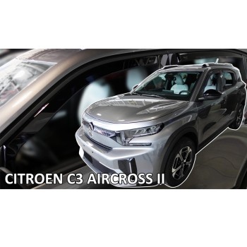 ΑΝΕΜΟΘΡΑΥΣΤΕΣ ΓΙΑ CITROEN C3 AIRCROSS / e-C3 AIRCROSS 5D 2024+ ΣΕΤ ΑΥΤΟΚΙΝΗΤΟΥ ΑΠΟ ΕΥΚΑΜΠΤΟ ΦΙΜΕ ΠΛΑΣΤΙΚΟ HEKO - 4 ΤΕΜ.
