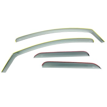 ΣΕΤ ΑΝΕΜΟΘΡΑΥΣΤΕΣ ΓΙΑ DACIA DUSTER II 5D 2017+ ΑΠΟ ΕΥΚΑΜΠΤΟ ΧΥΤΟ ΑΚΡΥΛΙΚΟ ΓΥΑΛΙ  (CAST ACRYLIC GLASS) DGA - 4 ΤΕΜ.