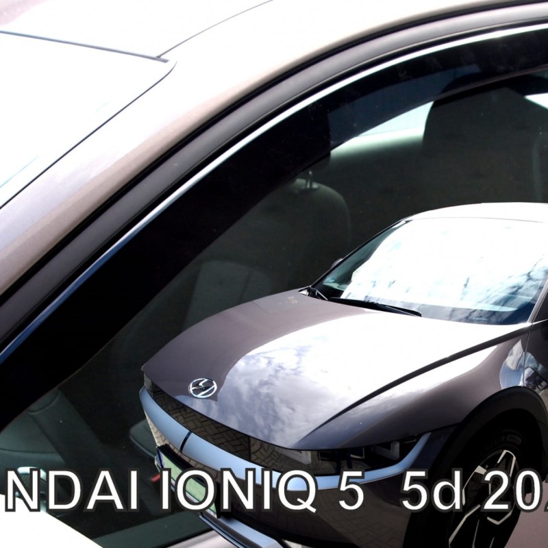 ΑΝΕΜΟΘΡΑΥΣΤΕΣ ΓΙΑ HYUNDAI IONIQ 5D 2020+ ? ΖΕΥΓΑΡΙ ΑΠΟ ΕΥΚΑΜΠΤΟ ΦΙΜΕ ΠΛΑΣΤΙΚΟ HEKO - 2 ΤΕΜ.