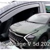 ΑΝΕΜΟΘΡΑΥΣΤΕΣ ΓΙΑ KIA SPORTAGE 5D 2021+  ΣΕΤ ΑΥΤΟΚΙΝΗΤΟΥ ΑΠΟ ΕΥΚΑΜΠΤΟ ΦΙΜΕ ΠΛΑΣΤΙΚΟ HEKO - 4 ΤΕΜ.