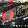 ΑΝΕΜΟΘΡΑΥΣΤΕΣ ΓΙΑ OPEL CORSA D 3D 09/2006-2014 ΖΕΥΓΑΡΙ ΑΠΟ ΕΥΚΑΜΠΤΟ ΦΙΜΕ ΠΛΑΣΤΙΚΟ HEKO - 2 ΤΕΜ.