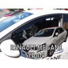 ΑΝΕΜΟΘΡΑΥΣΤΕΣ ΓΙΑ RENAULT MEGANE 5D 2016+ ΖΕΥΓΑΡΙ ΑΠΟ ΕΥΚΑΜΠΤΟ ΦΙΜΕ ΠΛΑΣΤΙΚΟ HEKO - 2 ΤΕΜ.