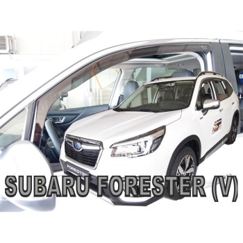 ΑΝΕΜΟΘΡΑΥΣΤΕΣ ΓΙΑ SUBARU FORESTER 5D 2019+ ΖΕΥΓΑΡΙ ΑΠΟ ΕΥΚΑΜΠΤΟ ΦΙΜΕ ΠΛΑΣΤΙΚΟ HEKO - 2 ΤΕΜ.