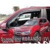 ΑΝΕΜΟΘΡΑΥΣΤΕΣ ΓΙΑ SSANGYONG KORANDO 5D 2019+ ΖΕΥΓΑΡΙ ΑΠΟ ΕΥΚΑΜΠΤΟ ΦΙΜΕ ΠΛΑΣΤΙΚΟ HEKO - 2 ΤΕΜ.