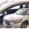 ΑΝΕΜΟΘΡΑΥΣΤΕΣ ΓΙΑ TOYOTA COROLLA CROSS 5D 2020+  ΖΕΥΓΑΡΙ ΑΠΟ ΕΥΚΑΜΠΤΟ ΦΙΜΕ ΠΛΑΣΤΙΚΟ HEKO - 2 ΤΕΜ.