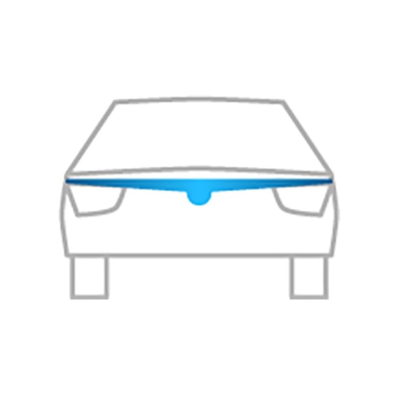 ΑΝΕΜΟΘΡΑΥΣΤΗΣ ΚΑΠΩ ΑΥΤΟΚΙΝΗΤΟΥ ΓΙΑ DACIA DUSTER 2010-2018 ΑΠΟ ΕΥΚΑΜΠΤΟ ΦΙΜΕ ΠΛΑΣΤΙΚΟ HEKO - 1 ΤΕΜ.