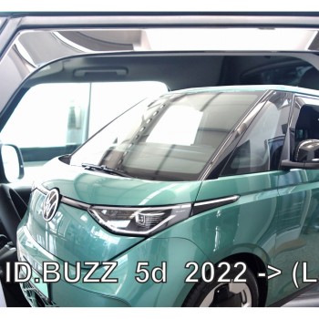 ΑΝΕΜΟΘΡΑΥΣΤΕΣ ΓΙΑ VW ID.BUZZ 5D 2022+ ΖΕΥΓΑΡΙ ΑΠΟ ΕΥΚΑΜΠΤΟ ΦΙΜΕ ΠΛΑΣΤΙΚΟ HEKO - 2 ΤΕΜ.