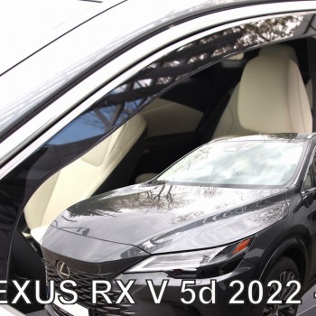ΑΝΕΜΟΘΡΑΥΣΤΕΣ ΓΙΑ LEXUS RX V 5D 2022+ ?ΖΕΥΓΑΡΙ ΑΠΟ ΕΥΚΑΜΠΤΟ ΦΙΜΕ ΠΛΑΣΤΙΚΟ HEKO - 2 ΤΕΜ.