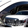 ΑΝΕΜΟΘΡΑΥΣΤΕΣ ΓΙΑ NISSAN TITAN 4D 2015+ ΖΕΥΓΑΡΙ ΑΠΟ ΕΥΚΑΜΠΤΟ ΦΙΜΕ ΠΛΑΣΤΙΚΟ HEKO - 2 ΤΕΜ.