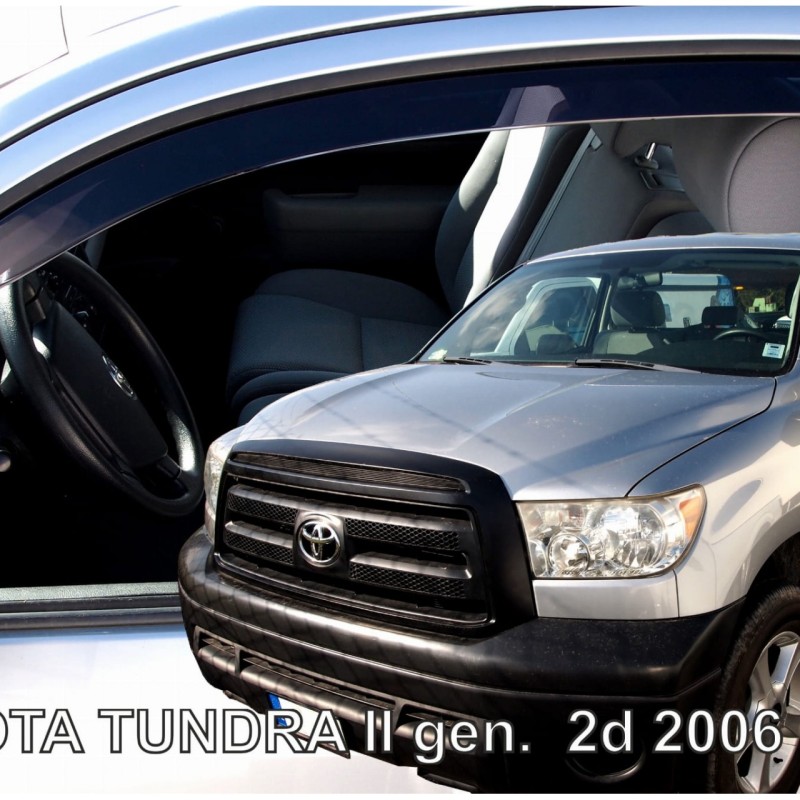 ΑΝΕΜΟΘΡΑΥΣΤΕΣ ΓΙΑ TOYOTA TUNDRA 2D 2006-2017 ΖΕΥΓΑΡΙ ΑΠΟ ΕΥΚΑΜΠΤΟ ΦΙΜΕ ΠΛΑΣΤΙΚΟ HEKO - 2 ΤΕΜ.