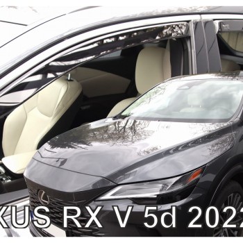 ΑΝΕΜΟΘΡΑΥΣΤΕΣ ΓΙΑ LEXUS RX V 5D 2022+? ΣΕΤ ΑΥΤΟΚΙΝΗΤΟΥ ΑΠΟ ΕΥΚΑΜΠΤΟ ΦΙΜΕ ΠΛΑΣΤΙΚΟ HEKO - 4 ΤΕΜ.