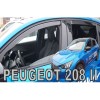 ΑΝΕΜΟΘΡΑΥΣΤΕΣ ΓΙΑ OPEL CORSA F 5D 2019+ / PEUGEOT 208 5D 2019+ ΣΕΤ ΑΥΤΟΚΙΝΗΤΟΥ ΑΠΟ ΕΥΚΑΜΠΤΟ ΦΙΜΕ ΠΛΑΣΤΙΚΟ HEKO - 4 ΤΕΜ.