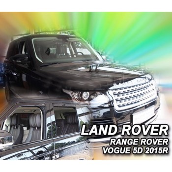 ΑΝΕΜΟΘΡΑΥΣΤΕΣ ΓΙΑ LAND ROVER RANGE ROVER VOGUE IV 5D 2012+ ΣΕΤ ΑΥΤΟΚΙΝΗΤΟΥ ΑΠΟ ΕΥΚΑΜΠΤΟ ΦΙΜΕ ΠΛΑΣΤΙΚΟ HEKO - 4 ΤΕΜ.