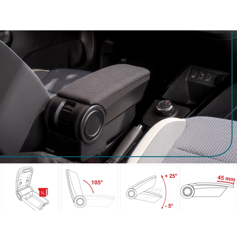 ΤΕΜΠΕΛΗΣ ARMSTER 3 ΜΑΥΡΟΣ ΜΕ ΥΦΑΣΜΑ RATI