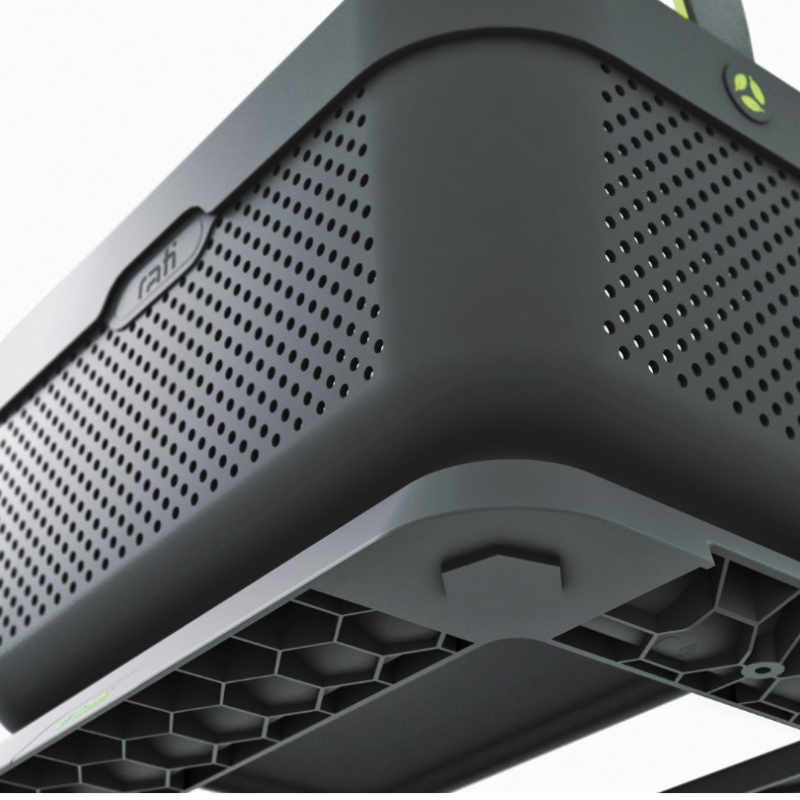 ΚΑΛΑΘΙ ΜΕΤΑΦΟΡΑΣ ΠΡΟΙΟΝΤΩΝ RATI ΠΛΑΣΤΙΚΟ ΜΕ ΑΝΤΙΟΛΙΣΘΗΤΙΚΗ ΒΑΣΗ 21L 12kg max ΜΕ ΛΑΒΗ 438x292x315mm