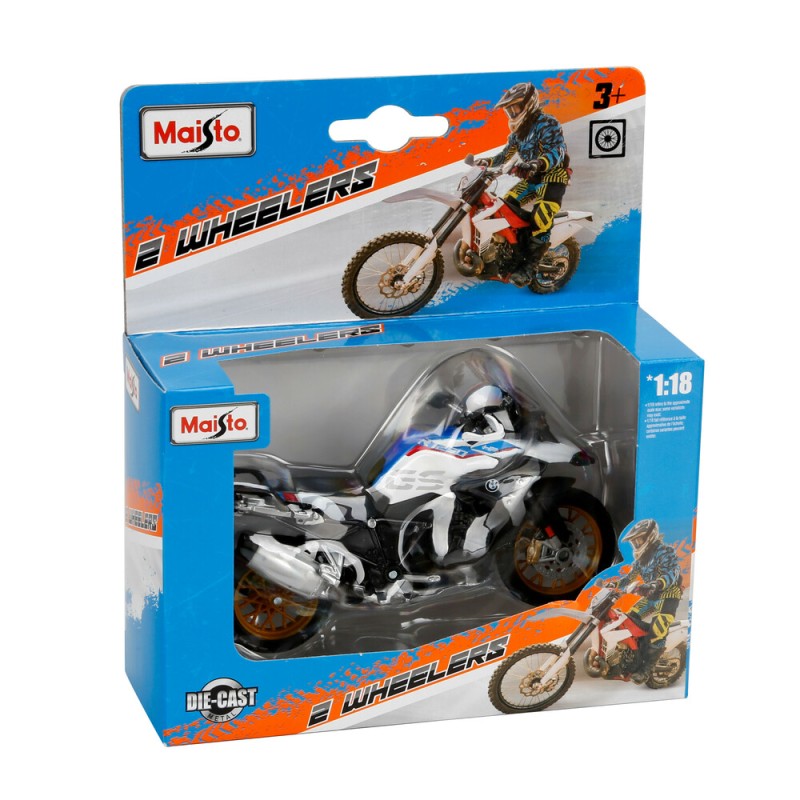 ΜΙΝΙΑΤΟΥΡΕΣ BMW/HONDA/KAWASAKI/YAMAHA MOTO 1:18 MAISTO 12ΤΕΜ.