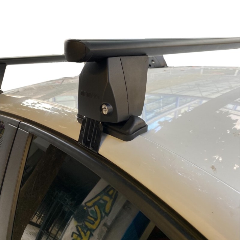 KIT ΜΕ ΜΠΑΡΕΣ ΟΡΟΦΗΣ ΓΙΑ PEUGEOT 208 II 5D 06/2019+ (12500/MB+DLKIT41G) ΑΛΟΥΜΙΝΙΟΥ DELTA BLACK MENABO? - 2 ΤΕΜ.