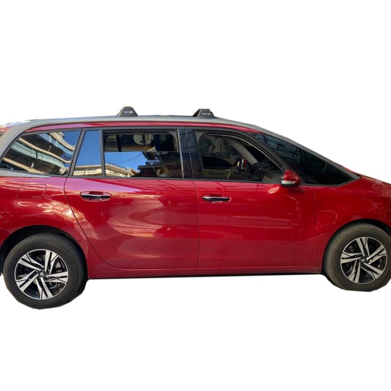 KIT ΜΕ ΜΠΑΡΕΣ ΟΡΟΦΗΣ ΓΙΑ CITROEN C4 GRAND PICASSO ΜΕ ΗΛΙΟΡΟΦΗ/FLUSH RAILS (Y8050223+YK774W) FLUSH BLACK BAR YAKIMA