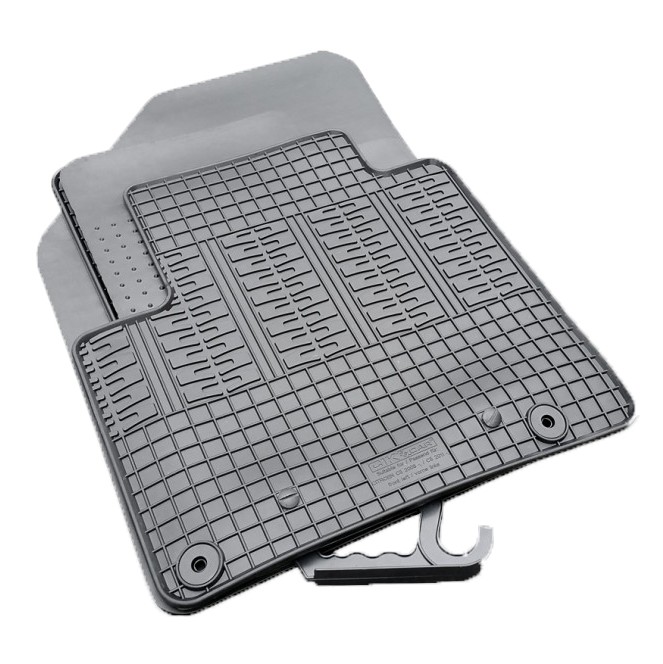 ΜΑΡΚΕ ΠΑΤΑΚΙΑ ΣΕ ΣΚΑΦΗ ΛΑΣΤΙΧΟ ΓΙΑ CITROEN C5 2008-2011 / C5 FACELIFT 2011-2017 ΣΕ ΜΑΥΡΟ ΧΡΩΜΑ ΜΕ ΚΟΥΜΠΩΜΑΤΑ CIK - 4 ΤΕΜ.