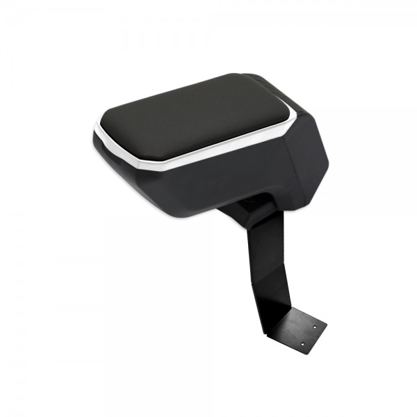 ΤΕΜΠΕΛΗΣ ΜΑΥΡΟΣ / ΑΣΗΜΙ ΜΕ ΜΕΤΑΛΛΙΚΗ ΒΑΣΗ ΓΙΑ RENAULT MEGANE 2012-2016 (7013-K10+KLC-UNV-GR) S-Dizayn - 2 Τεμ.